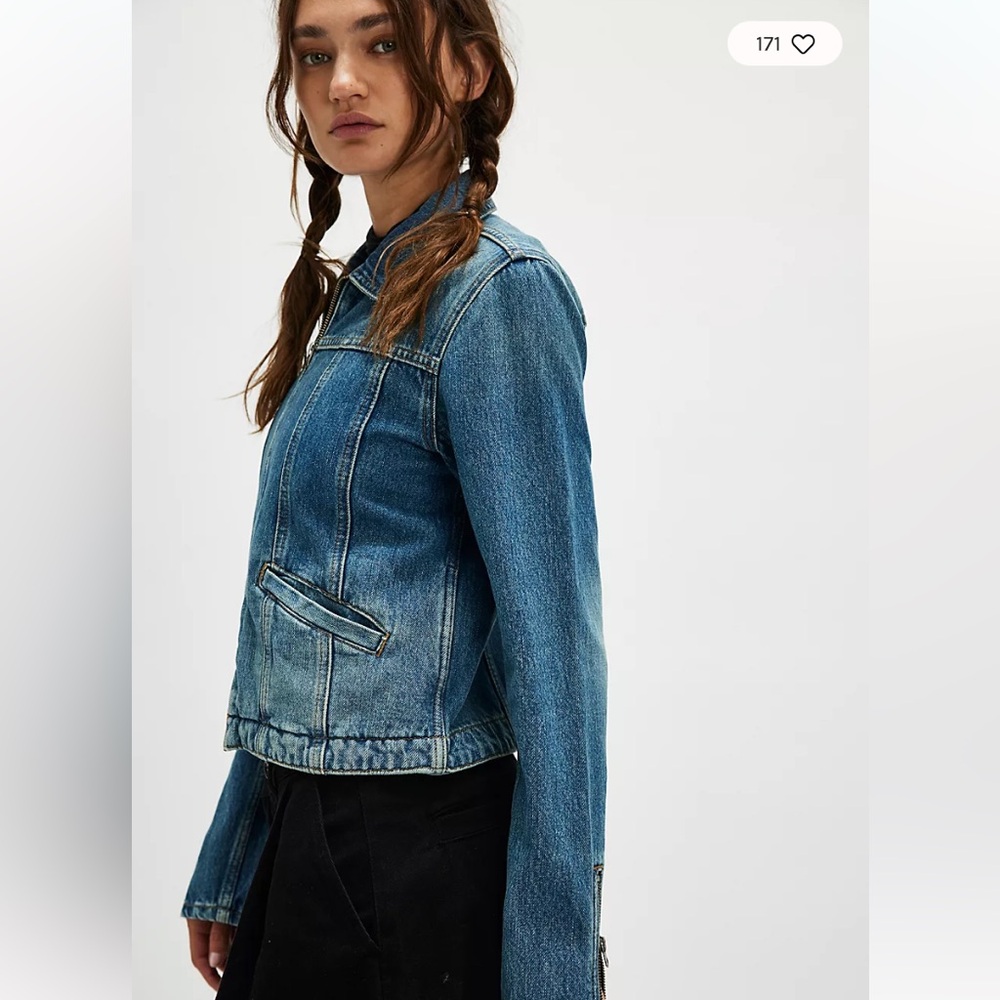RE/DONE
Slim Zip denim jacket - Picture 7 of 7